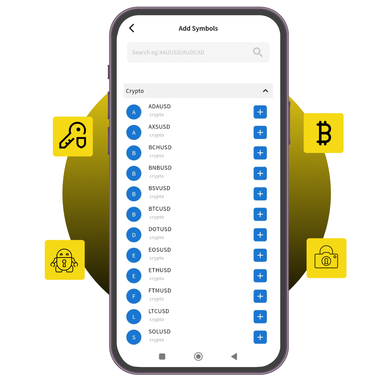 Forex trading illustration