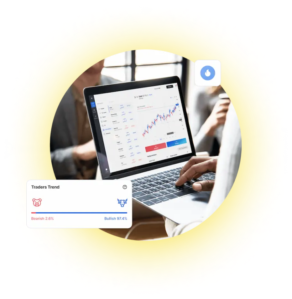 Forex trading illustration